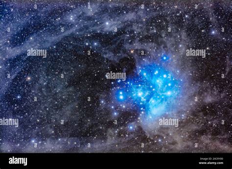 This Frames The Famous Pleiades Or Seven Sisters Star Cluster Aka