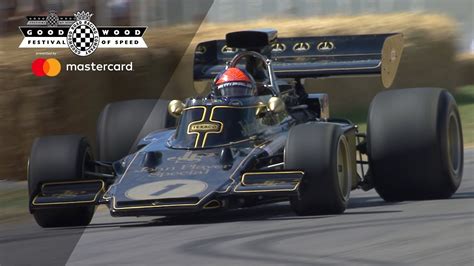 Emerson Fittipaldi Reunites With Lotus Up Goodwood Hill Youtube