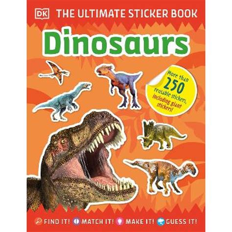 Dk Ultimate Sticker Book Dinosaurs Ennis Bookshop Clare Ireland