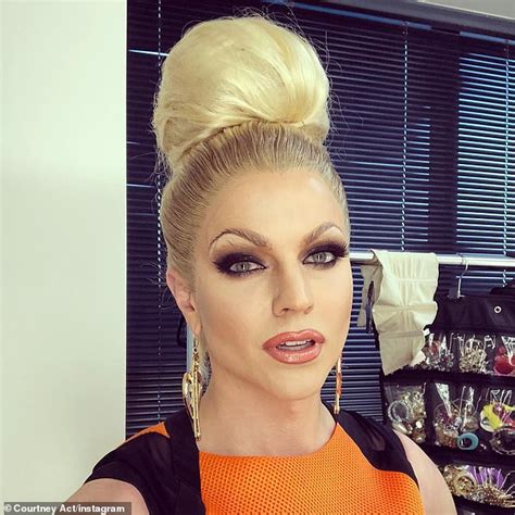 Drag Queen Courtney Act Talks About Dating As Shane Jenek Daily Mail