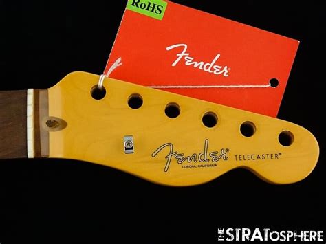 22 Fender American Professional Ii Telecaster Tele Neck Deep Reverb