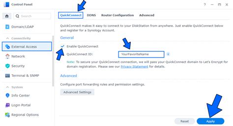 Synology: How to Change QuickConnect ID – Marius Hosting