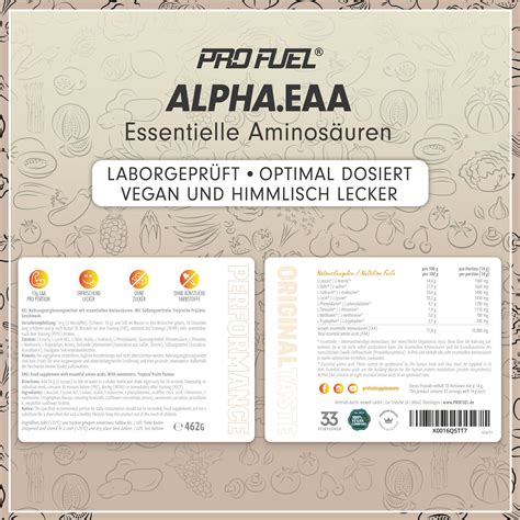 ProFuel Alpha EAA Pulver 462 G Shop Apotheke