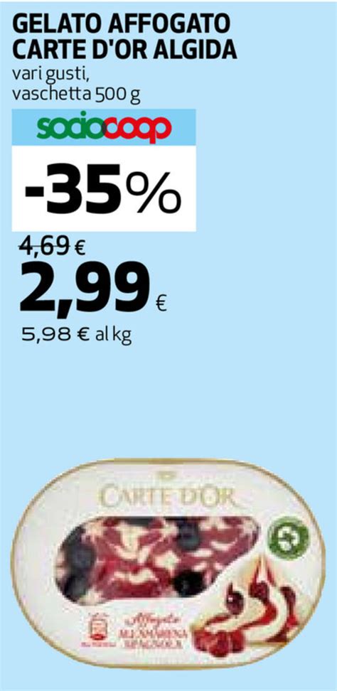 Algida Carte D Or Gelato Affogato G Offerta Di Coop