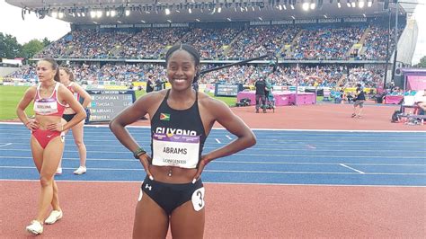 Archibald In Long Jump And 100m Semis Jasmine Abrams Advances In Women