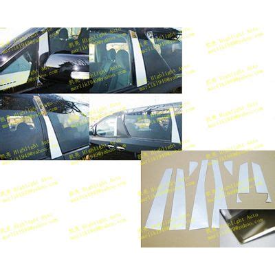 Alphard Vellfire Pillar Cover Stainless Highlight Auto Acessories