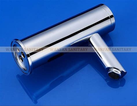 Luxury Basin Faucets Hot Cold Mixer Automatic Hand Touch Tap Hot Cold Mixer Battery Power Free