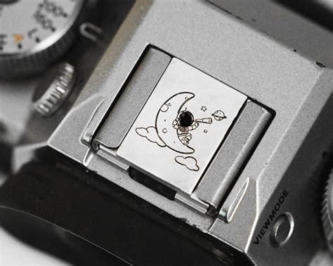 Camera Hot Shoe Cover With Astronaut Design Custom Pattern Etsy