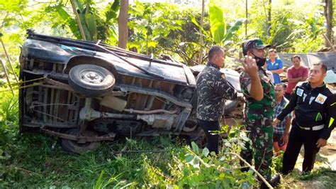 Insiden Pikap Masuk Jurang Di Bantarkawung Kasatlantas Polres Brebes