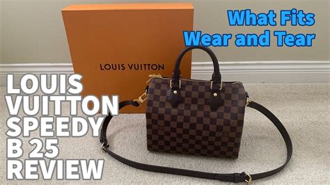 Louis Vuitton Speedy B Damier Ebene Review What Fits Wear And