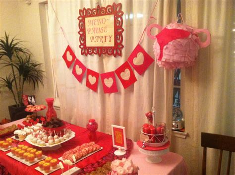 A Party To Celebrate Making It Through Menopause Ladies Night Party Ideas Photo 2 Of 22