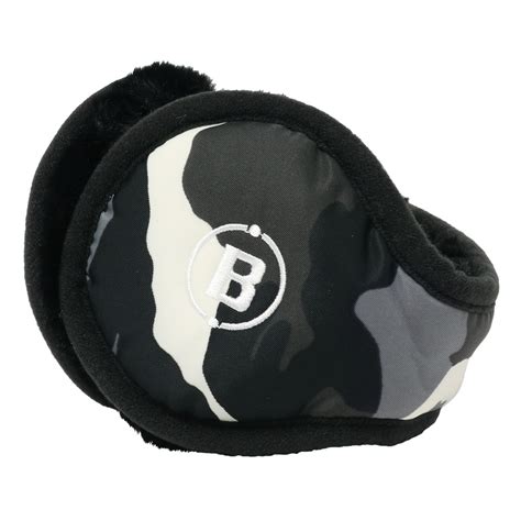 Briefing ブリーフィング ゴルフ イヤーマフ Brg233f06 Camo Ear Muff Black 【010】black サックスバー｜ana Mall｜マイルが貯まる