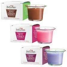 Hot Flowers vela para massagem corporal beijável SEXY CANDY g Shopee Brasil