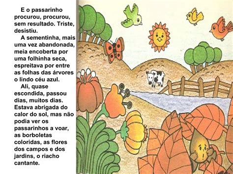 Livro A Viagem Da Sementinha PPT