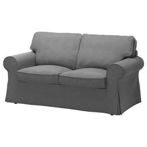 Ektorp 2er Sofa Nordvalla Dunkelgrau Ikea