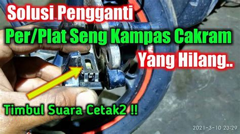 Cara Pasang Plat Penahan Kampas Rem Cakram Beat Homecare24