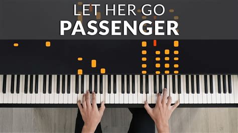 Let Her Go Passenger Tutorial Of My Piano Cover YouTube