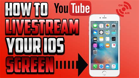 How To Livestream Your Iphone Or Ipad Device To Youtube For Free