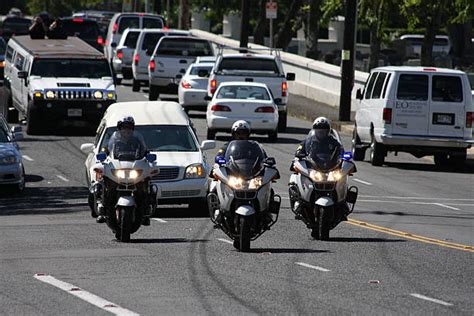 police escorting stock  pictures royalty  images istock