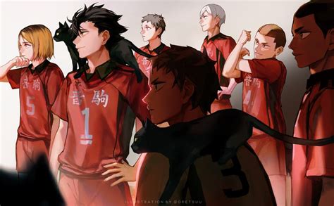 Kuroo Tetsurou Kozume Kenma Haiba Lev Yamamoto Taketora Yaku