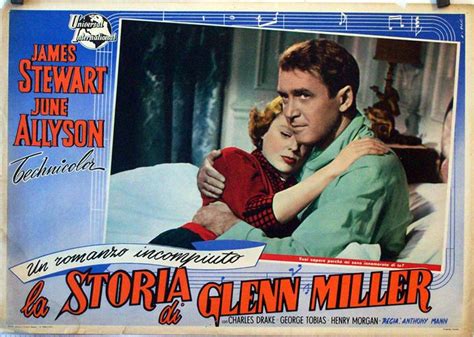 MUSICA Y LAGRIMAS MOVIE POSTER THE GLENN MILLER STORY MOVIE