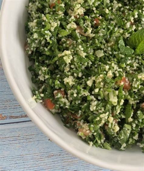 Tabouleh Frisse Libanese Peterselie Salade Ramadanrecepten Nl