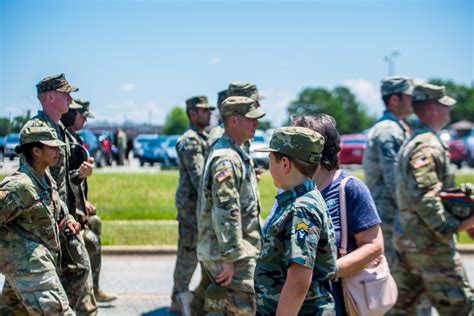 Nine Year Old Command Sergeant Major Visits Fort Benning Article