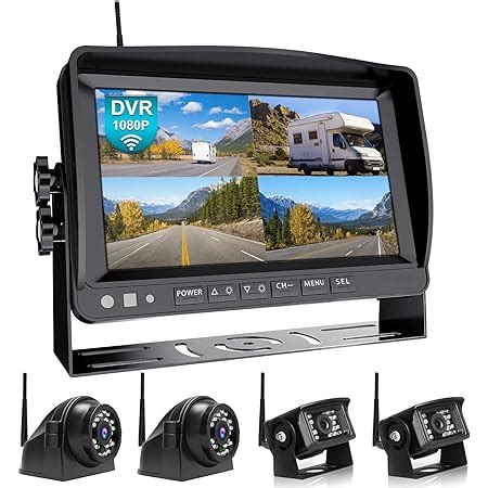 Amazon Fookoo HD 1080P 9 Wireless Backup Camera System 9 Inch