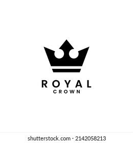 Royal Crown Logo Design Vector Stock Vector (Royalty Free) 2191329481 ...