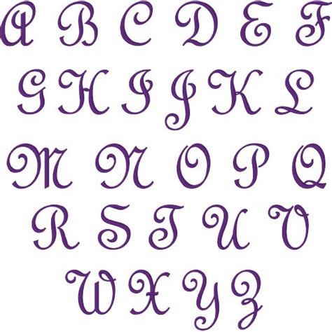 Fancy Writing Fonts Alphabet | www.pixshark.com - Images Galleries With ...