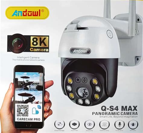 Andowl Q S Max K Ai Wifi Constant Speed Dome Ip Ptz Camera