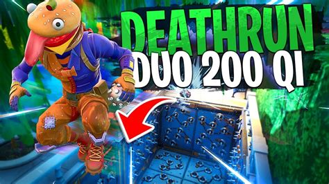 Le Meilleur Deathrun Duo 200 De Qi Avec Doc Jazy Sur Fortnite Créatif