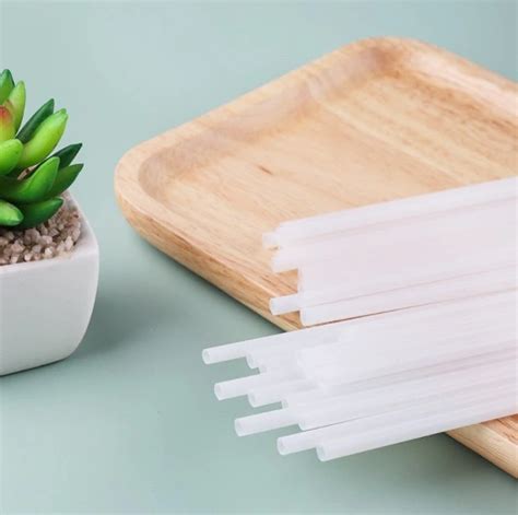 Customizable Pla Disposable Environmentally Friendly Degradable Straw