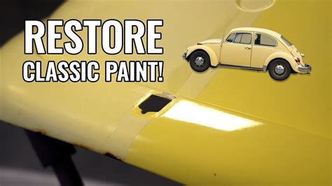 Buffing A BARN FIND Restore Faded Paint On Classic Cars YouTube