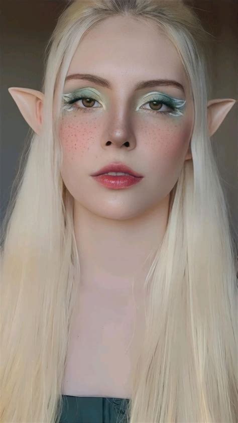 Elf Girl Makeup Elfa Ig Pixie Iis Maquiagem De Elfo Maquiagem De