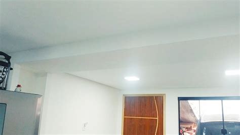 Como Fazer Forro Ou Rebaixo De Teto Sala E Cozinha Drywall Passo A