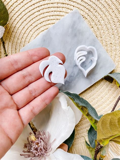 Monstera Leaf Polymer Clay Cutter Plant Leaf Cutters Sharp Edges