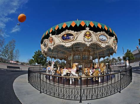 Great Park Balloon and Carousel, Irvine, U.S.a. Editorial Stock Image ...