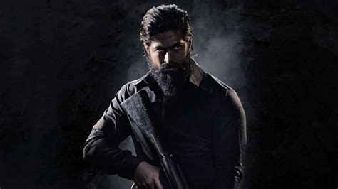 Download Free Intense Rocky Bhai Holding Rifle In Kgf Chapter 2