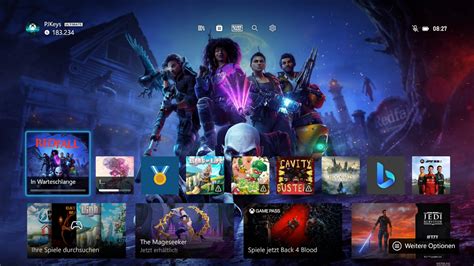 Xbox Series X Dashboard Testphase Zum Neuen Xbox Home UI