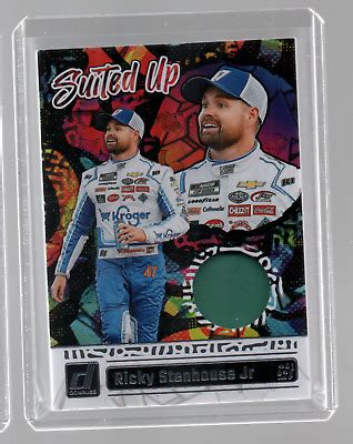 Panini Donruss Racing Ricky Stenhouse Jr Suited Up Firesuit Relic