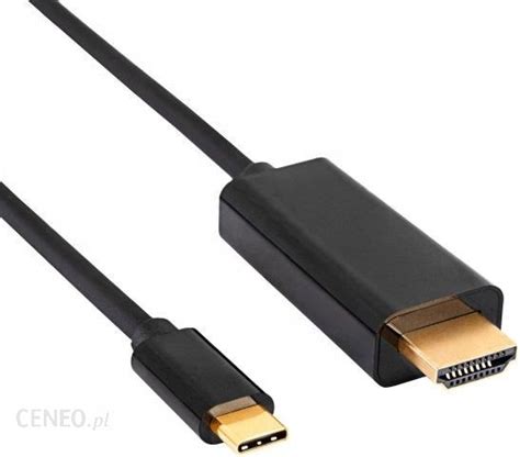 Kabel Adapter Akyga AK AV 18 USB C HDMI 4K 1 8m Opinie I Ceny Na