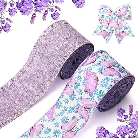 Amazon Hying Rolls Fall Flowers Ribbons For Wreath Bow