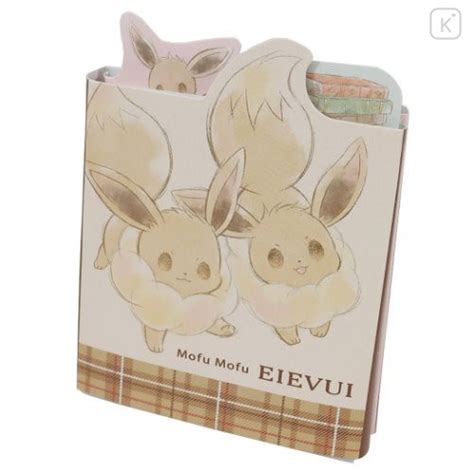 Japan Pokemon Patter Memo Eevee Cheers Kawaii Limited