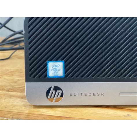 Computer I7 Hp Elitedesk 800 G3 Sff I7 7700 คอมมือสองสเปคดีพร้อมใช้