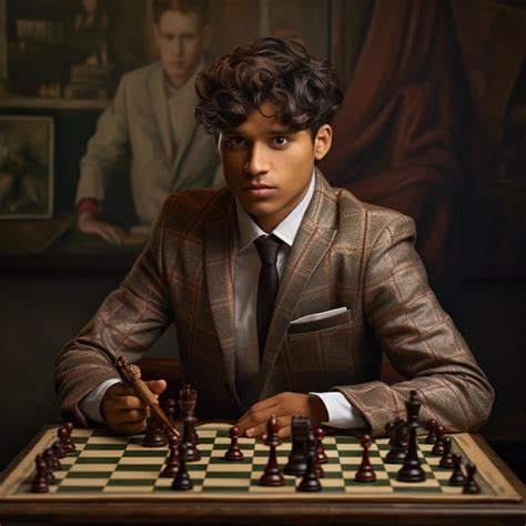 An Indian chess grandmaster from 1960s : r/IndianArtAI