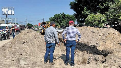 Supervisa Alcalde Avances De Obra En Cuautla La Comadre La