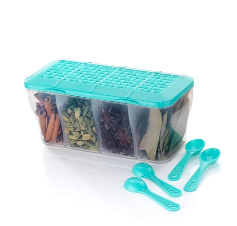 Skuas Multipurpose Plastic In Masala Box For Kitchen Spixe Boxes