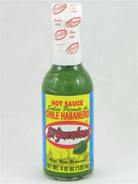 El Yucateco Green Hot Sauce 4 Oz The Hot Sauce Stop