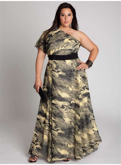 Vestidos Para Gorditas Volviendo Al Estampado Plus Size Maxi Dresses